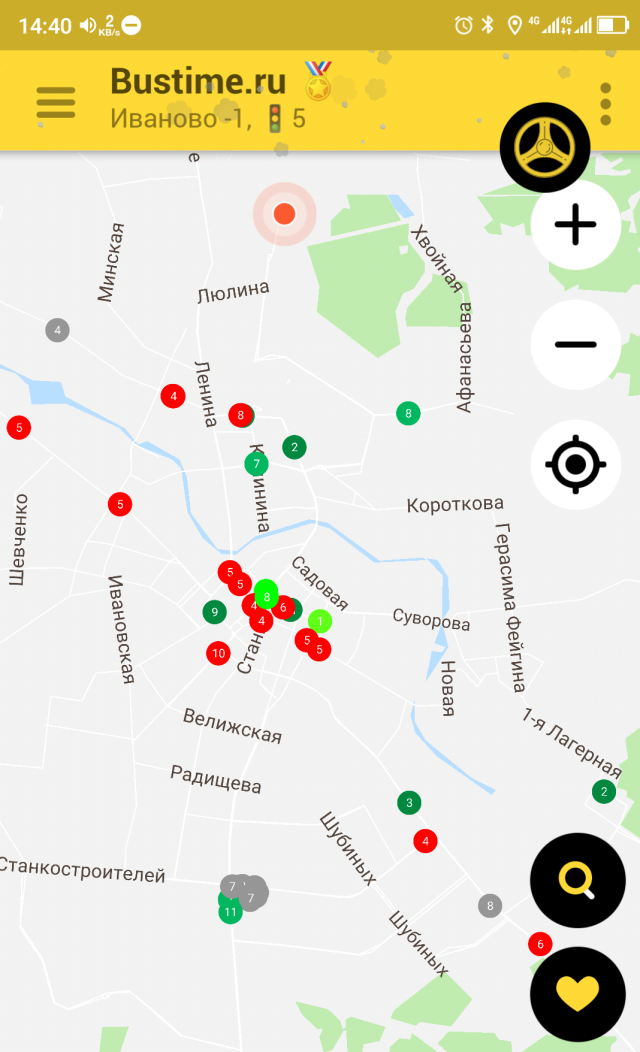 Громобоя карта иваново