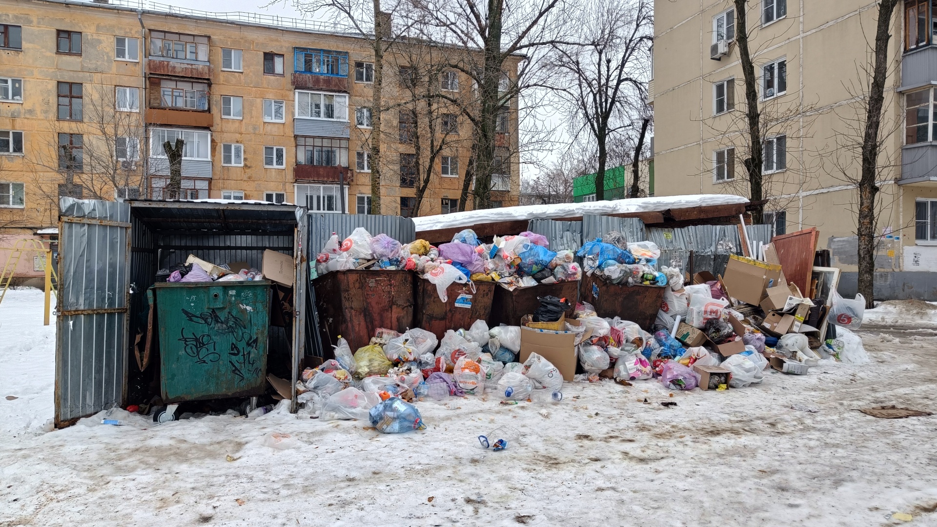 Эко-пронск, контейнер для мусора, ЖК Соловушка, Рязань, Рязань — 2ГИС