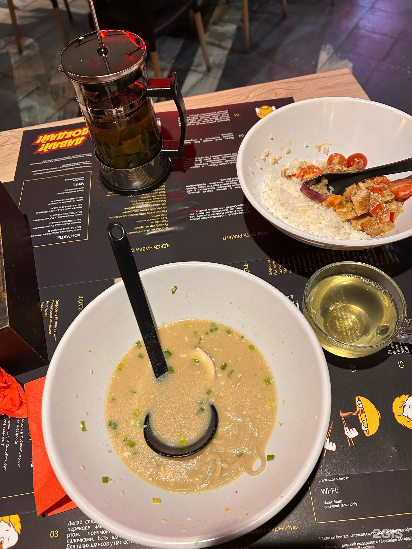 Отзывы о Ramen Slurp Bar, раменная, Московский проспект, 31,  Санкт-Петербург - 2ГИС