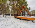 A-Frame в сосновом лесу: отзыв от Сергей Кипуров