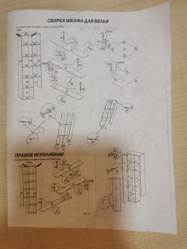 Много мебели стенка мальта инструкция сборки