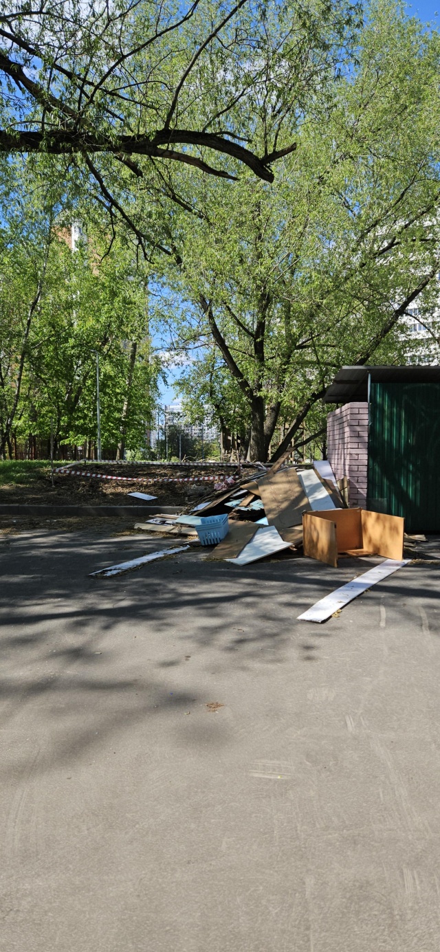 Жилищник Бескудниковского района, мусорная площадка, Москва, Москва — 2ГИС